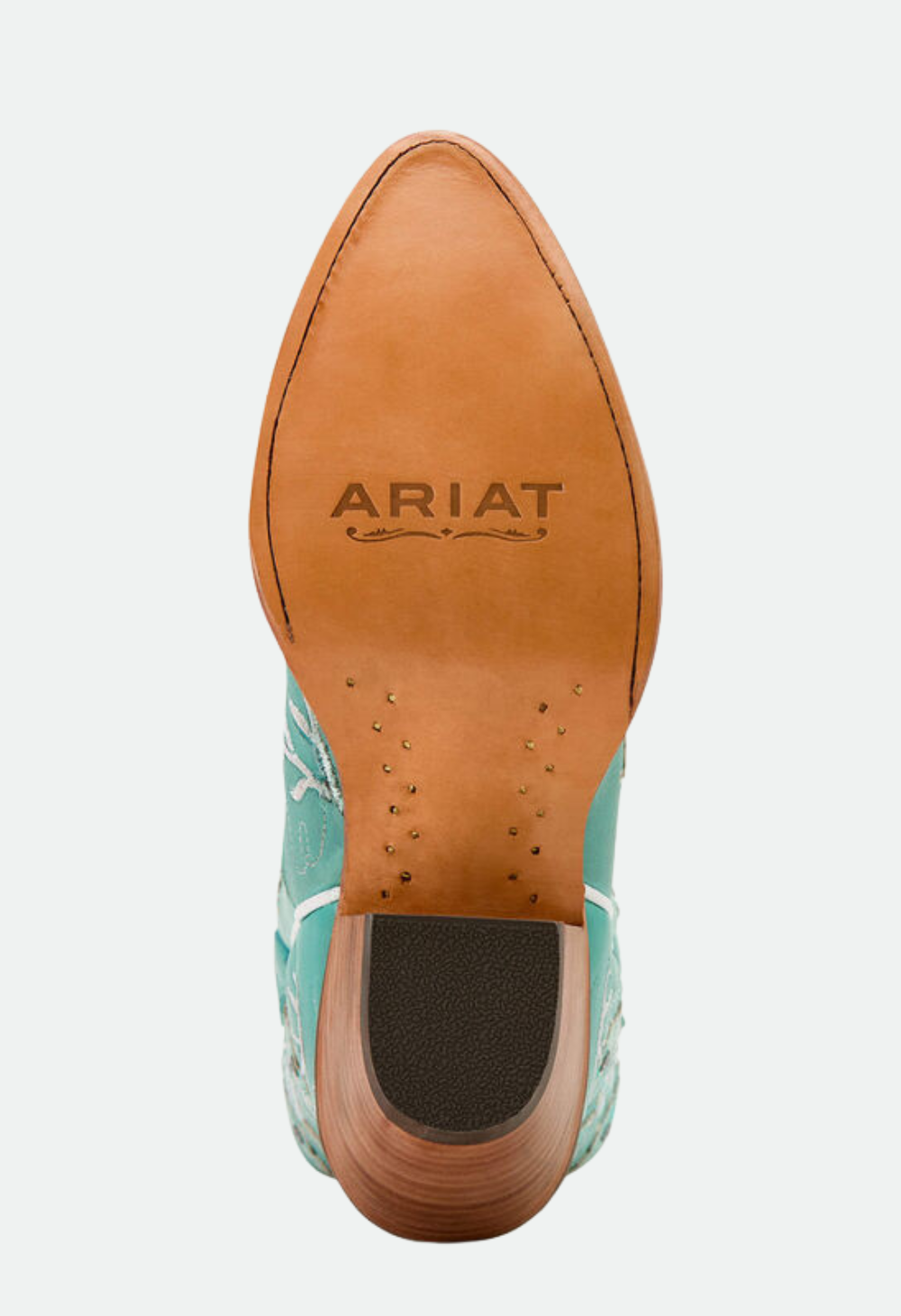 Ariat Women's Romance Western Boot Natural Turquoise