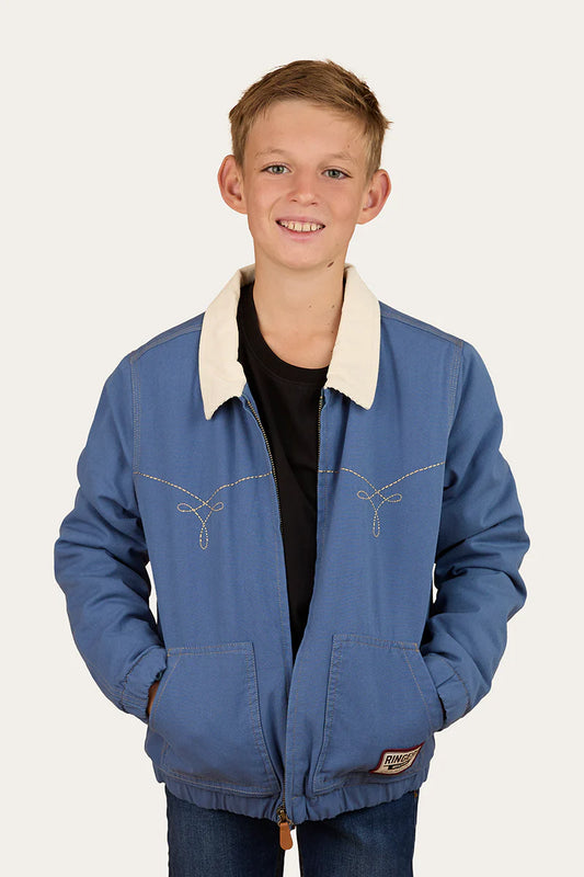 Ringers Western Kid's Westbury Western Jacket - Yale Blue