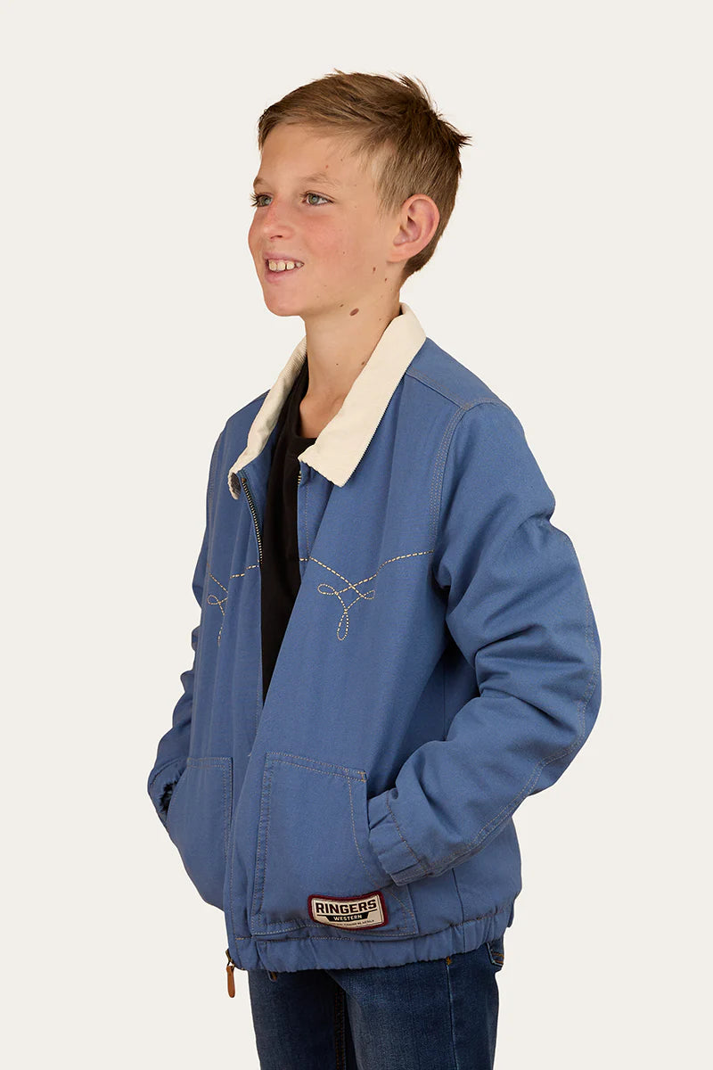Ringers Western Kid's Westbury Western Jacket - Yale Blue