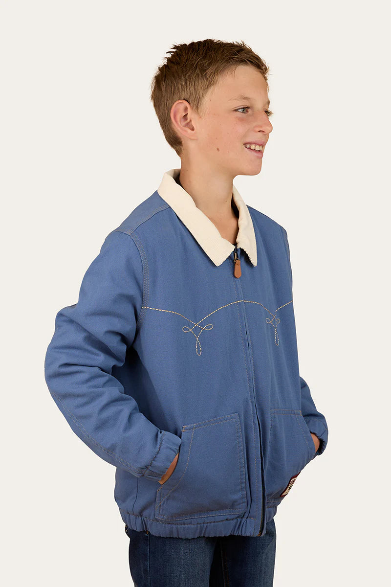Ringers Western Kid's Westbury Western Jacket - Yale Blue