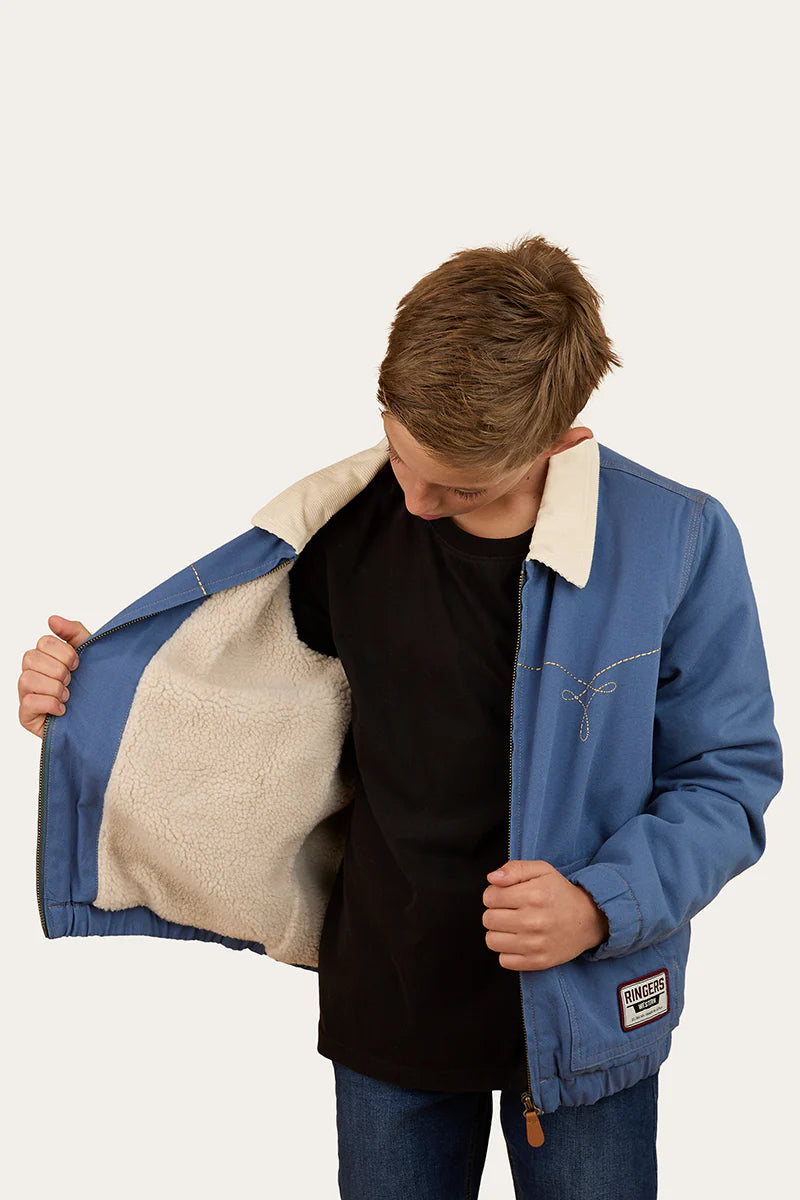 Ringers Western Kid's Westbury Western Jacket - Yale Blue