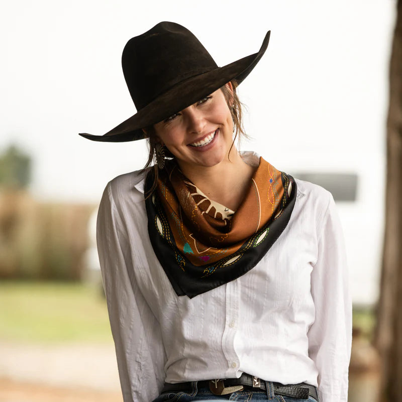 Fringe Scarves Western Yoke