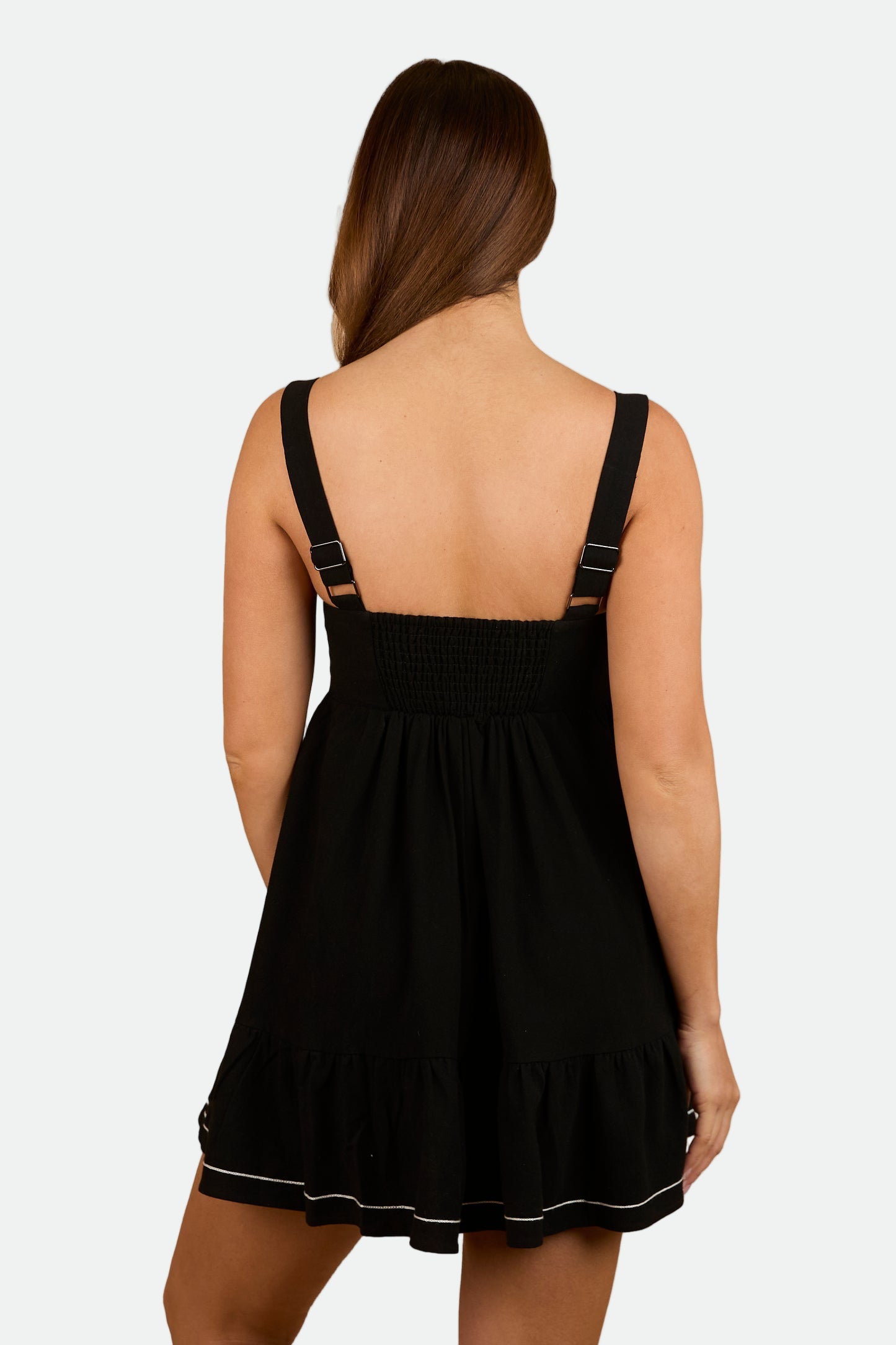 Ringers Western Womens Westley Embroidered Mini Dress - Black