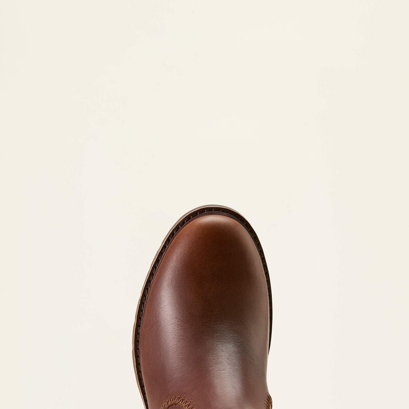 Ariat Women's Wexford Whipstitch Chelsea Boot - Deep Cognac