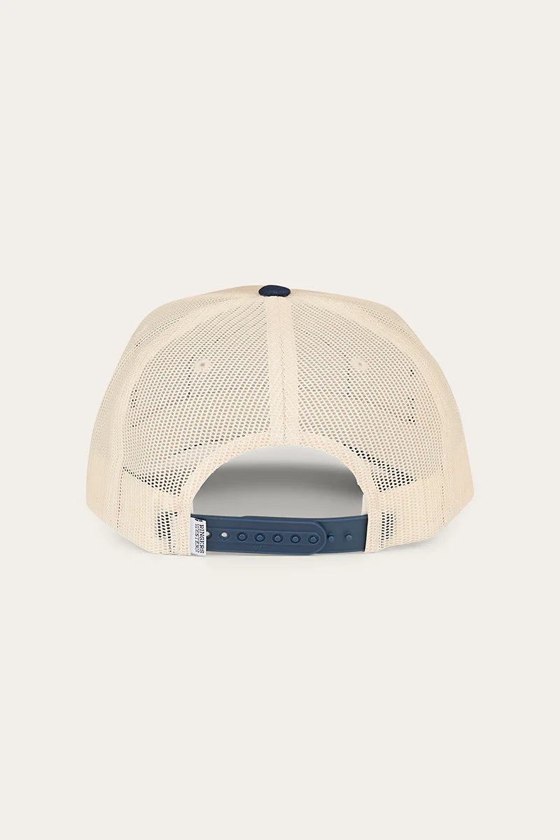 Ringers Western Wheatbelt Trucker Cap - Off White/Navy