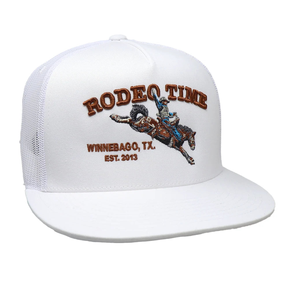 Dale Brisby's Rodeo Time White Bronc Cap