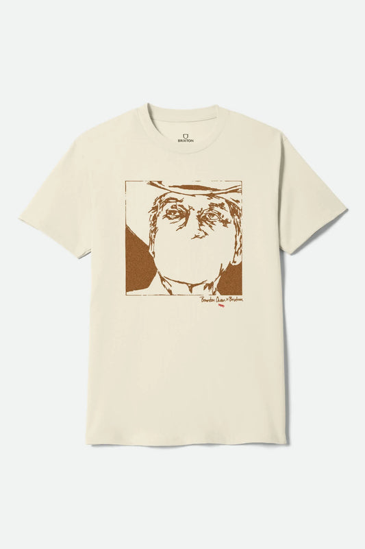 Brixton Men's Wilburn T-Shirt - Cream