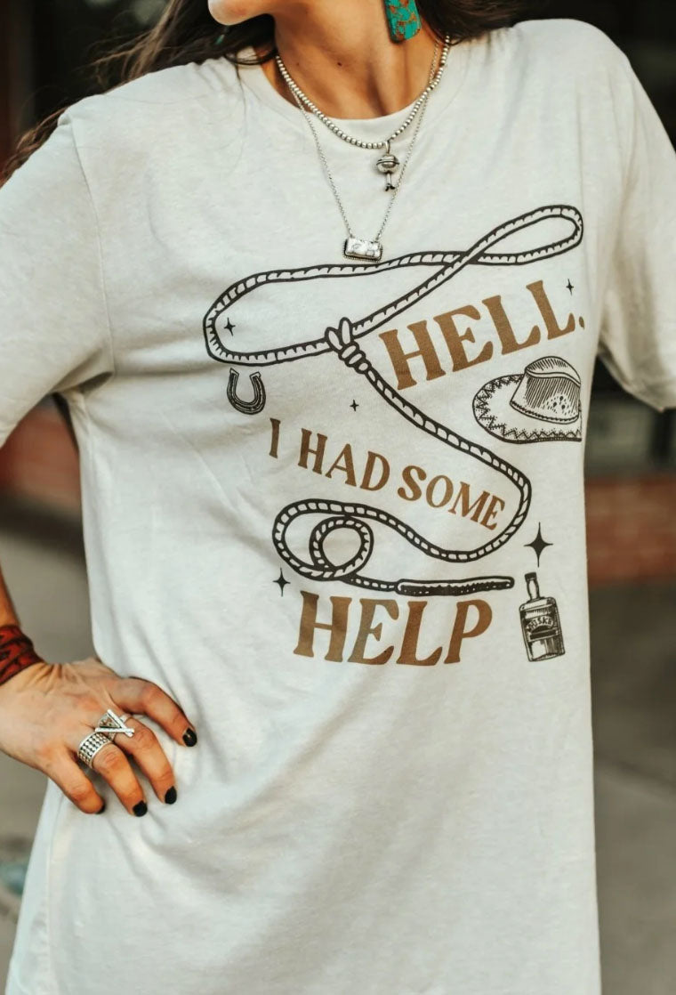 Wild Junkie Hell I Had Some Help Tee