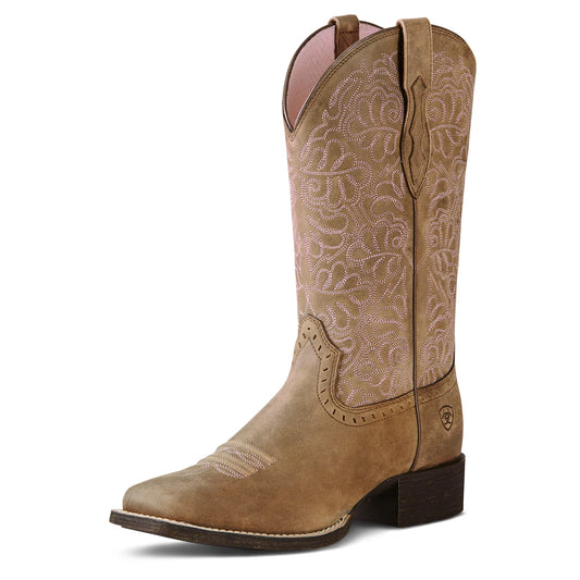 Ariat Women's Round Up Remuda - Brown Bomber