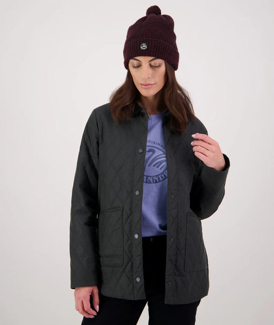 Swanndri Women's Madeline Oilskin Jacket - Forest