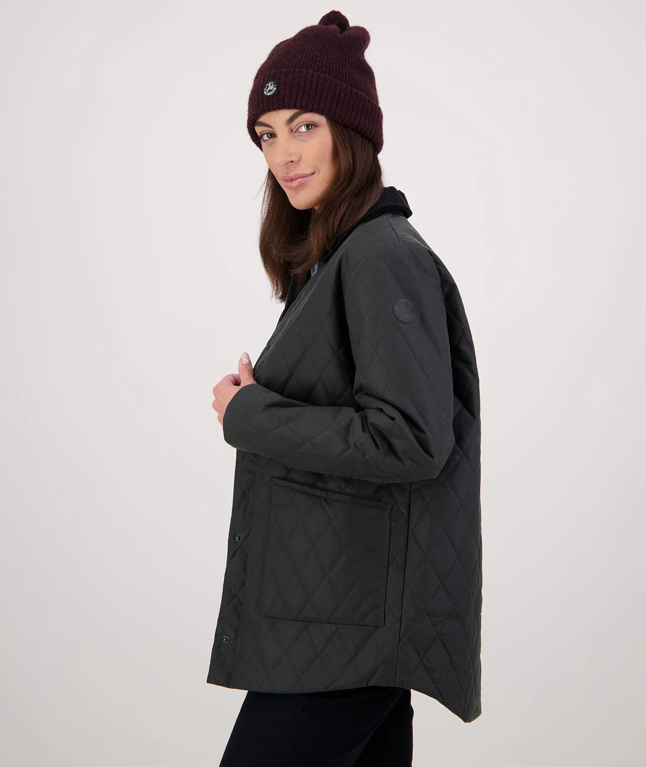 Swanndri Women's Madeline Oilskin Jacket - Forest