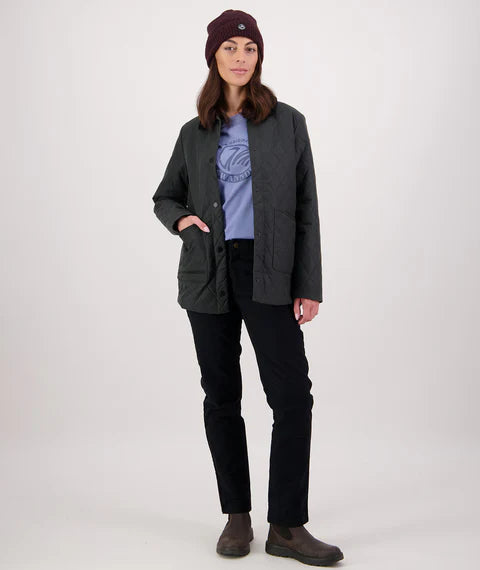 Swanndri Women's Madeline Oilskin Jacket - Forest