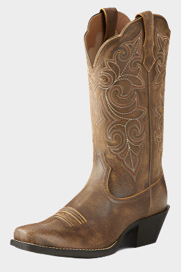 Ariat Women's Round Up Square Toe - Vintage Bomber