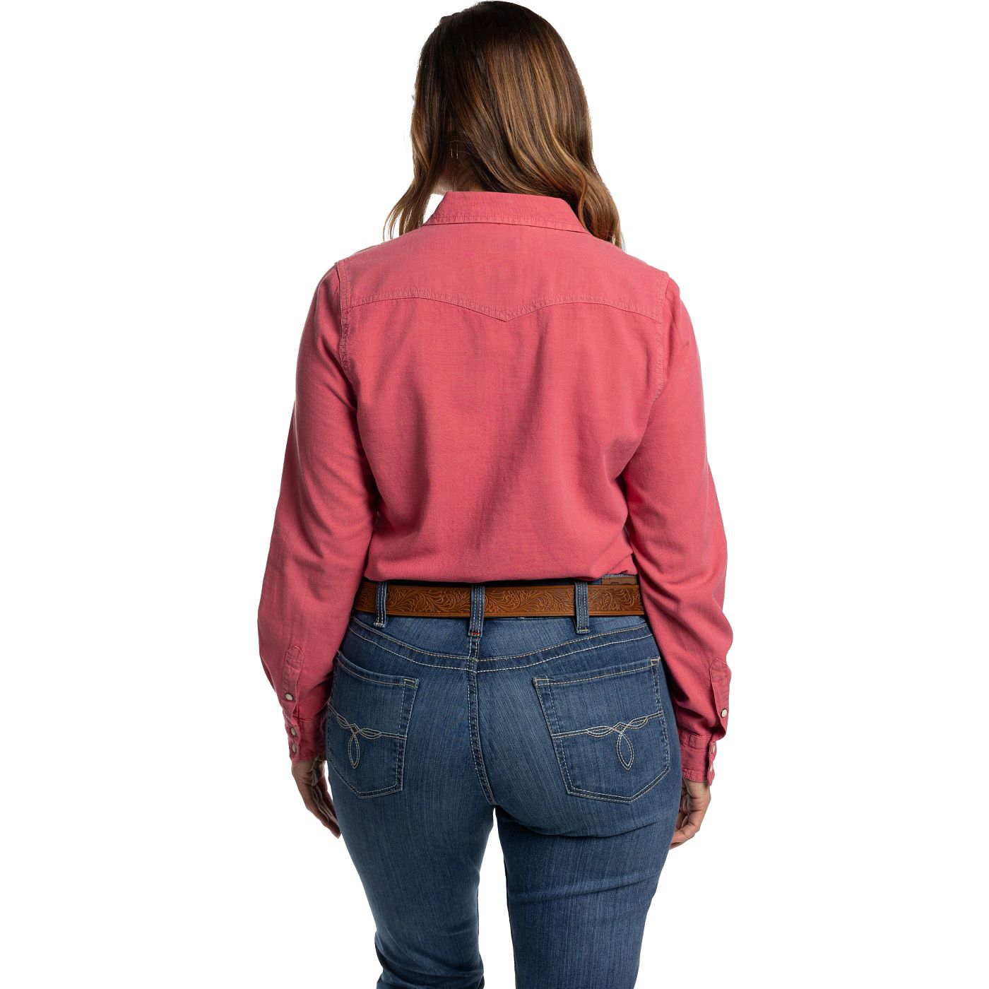 Justin Women's Snap Down Chambray