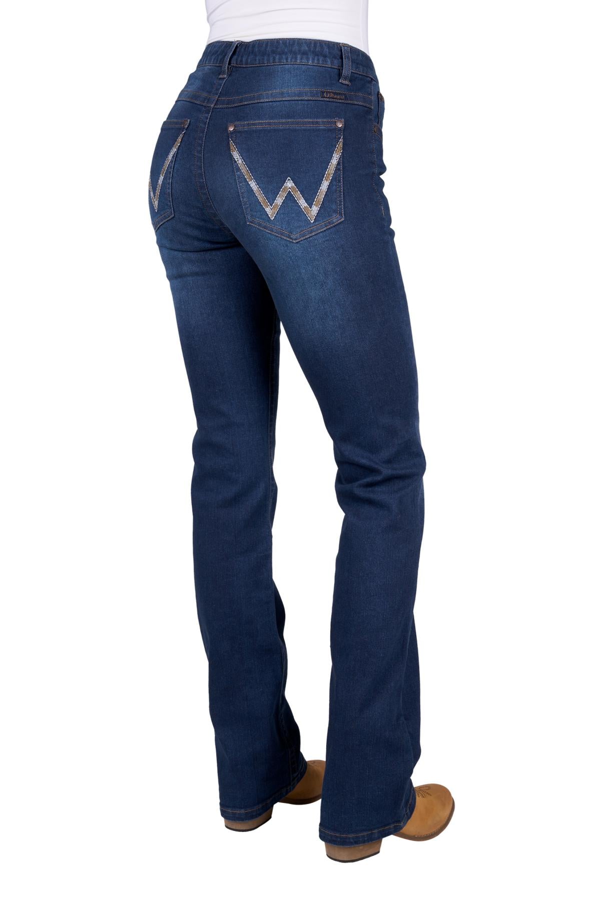 Wrangler Women’s Verity Jean - Willow - Dark Indigo 34” Leg