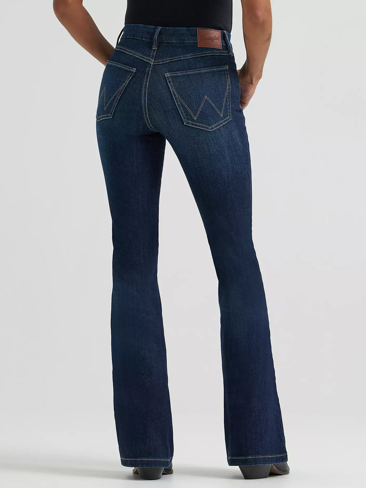 Wrangler Women's BESPOKE High Rise Flare Jean 34Leg - Madilyn