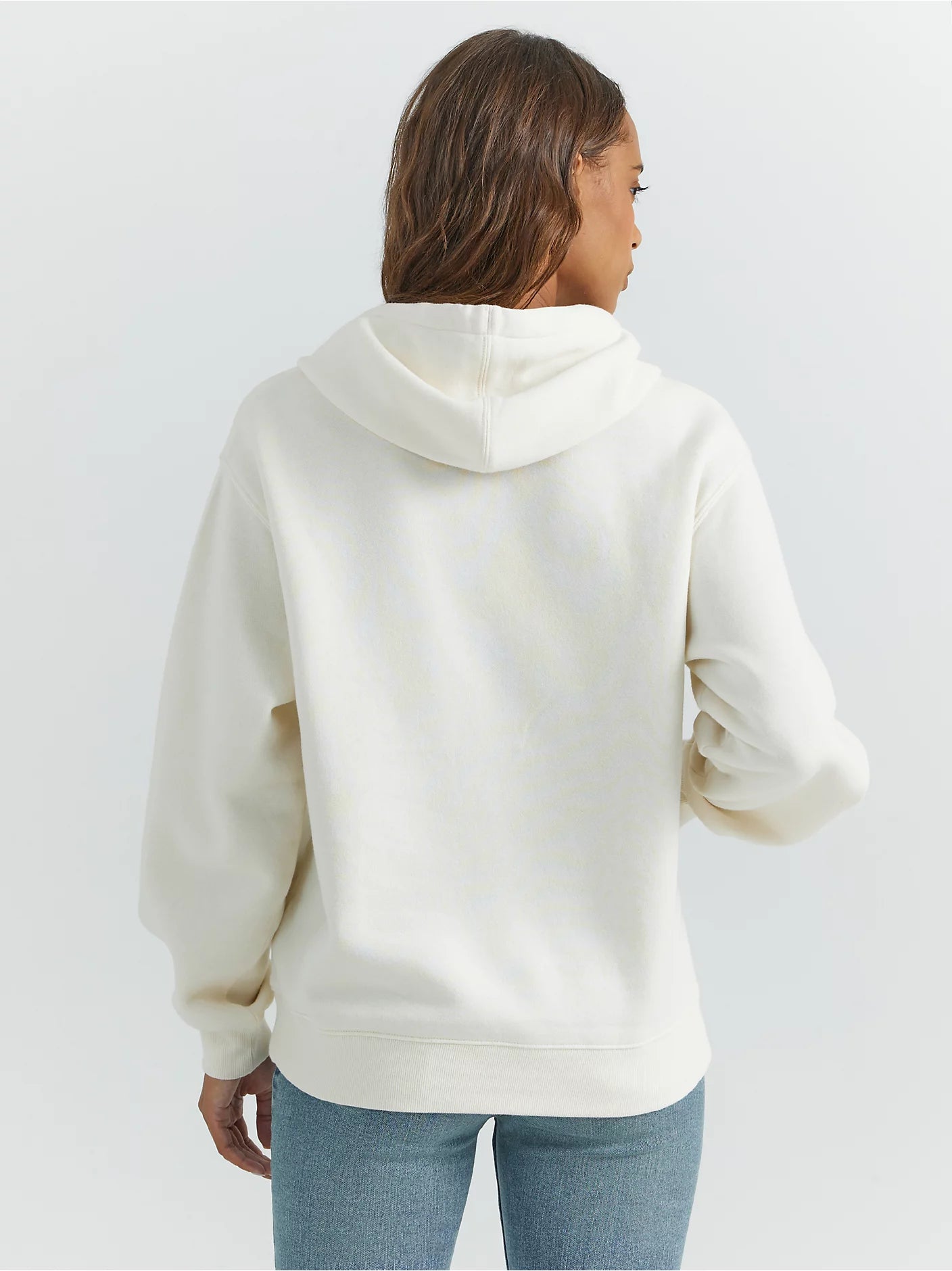 Wrangler Women's Bold Logo Hoodie - White