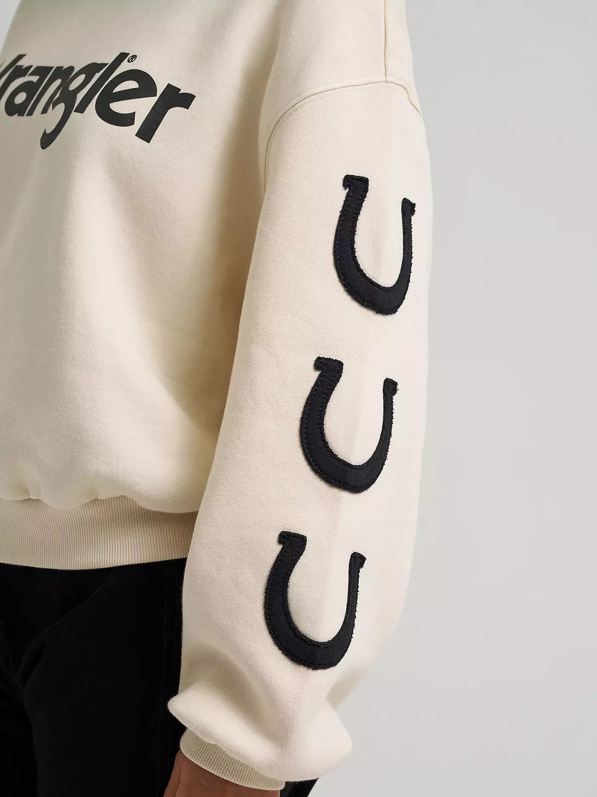 Wrangler Women's Lucky Logo Crew Sweatshirt