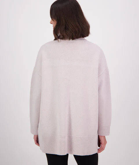 Women's Brunner Merino Roll Neck Knit - Pumice