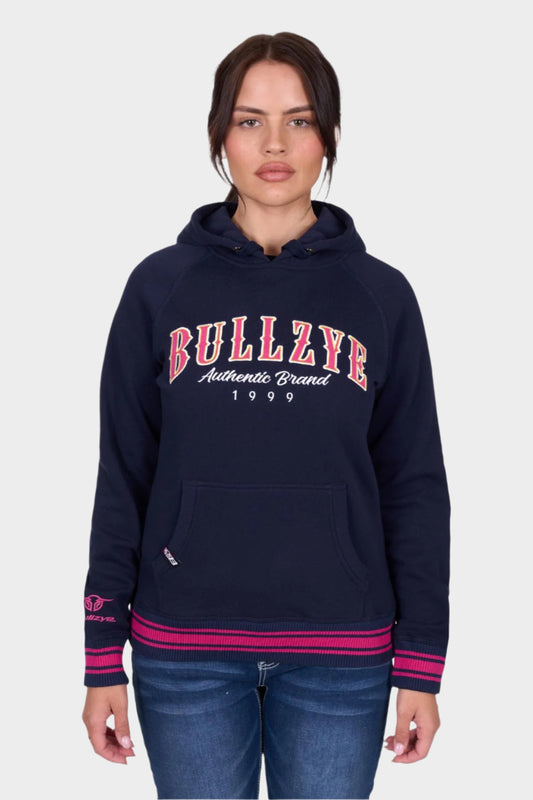 Bullzye Women's Morgan Pullover Hoodie - NAVY