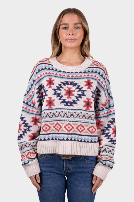 Pure Western Women’s Tracy Knitted Pullover