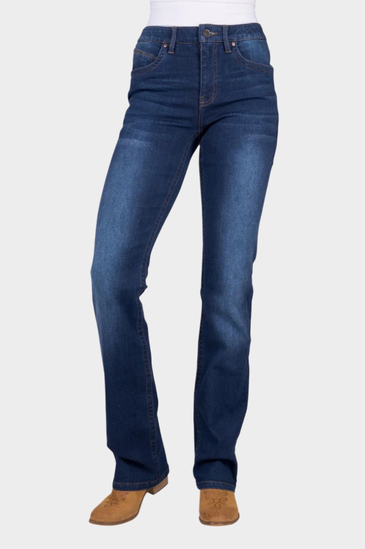 Wrangler Women’s Verity Jean - Willow - Dark Indigo 34” Leg