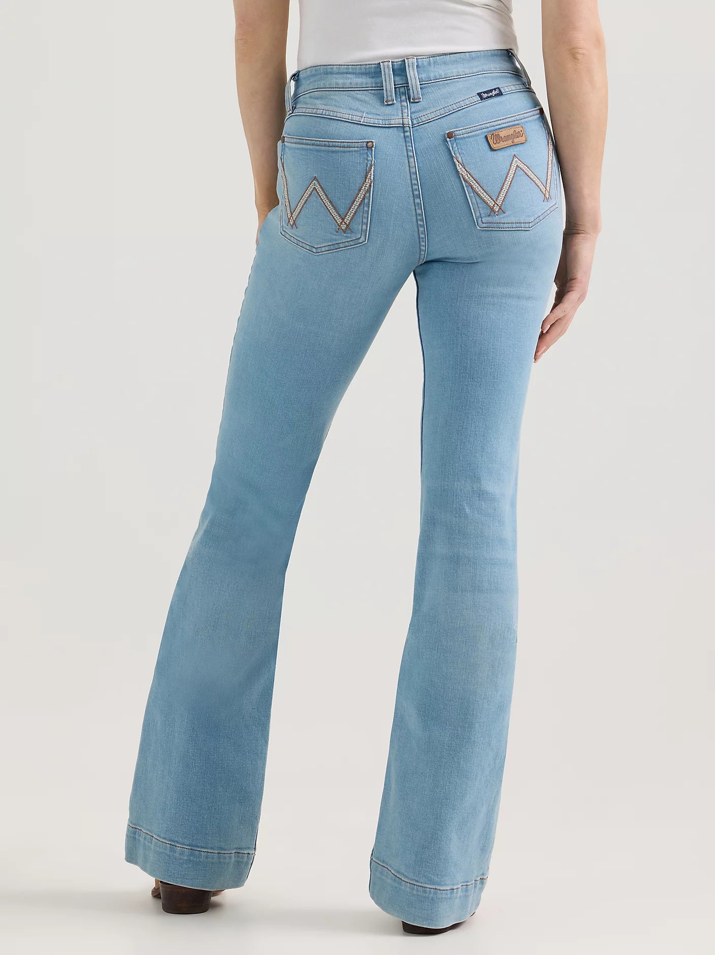 Wrangler Women's Retro® Mae Wide Leg Trouser Jean 32Leg