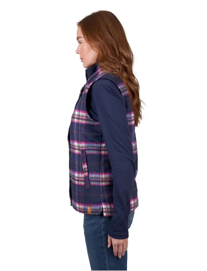 Wrangler Women's Selma Vest - Navy