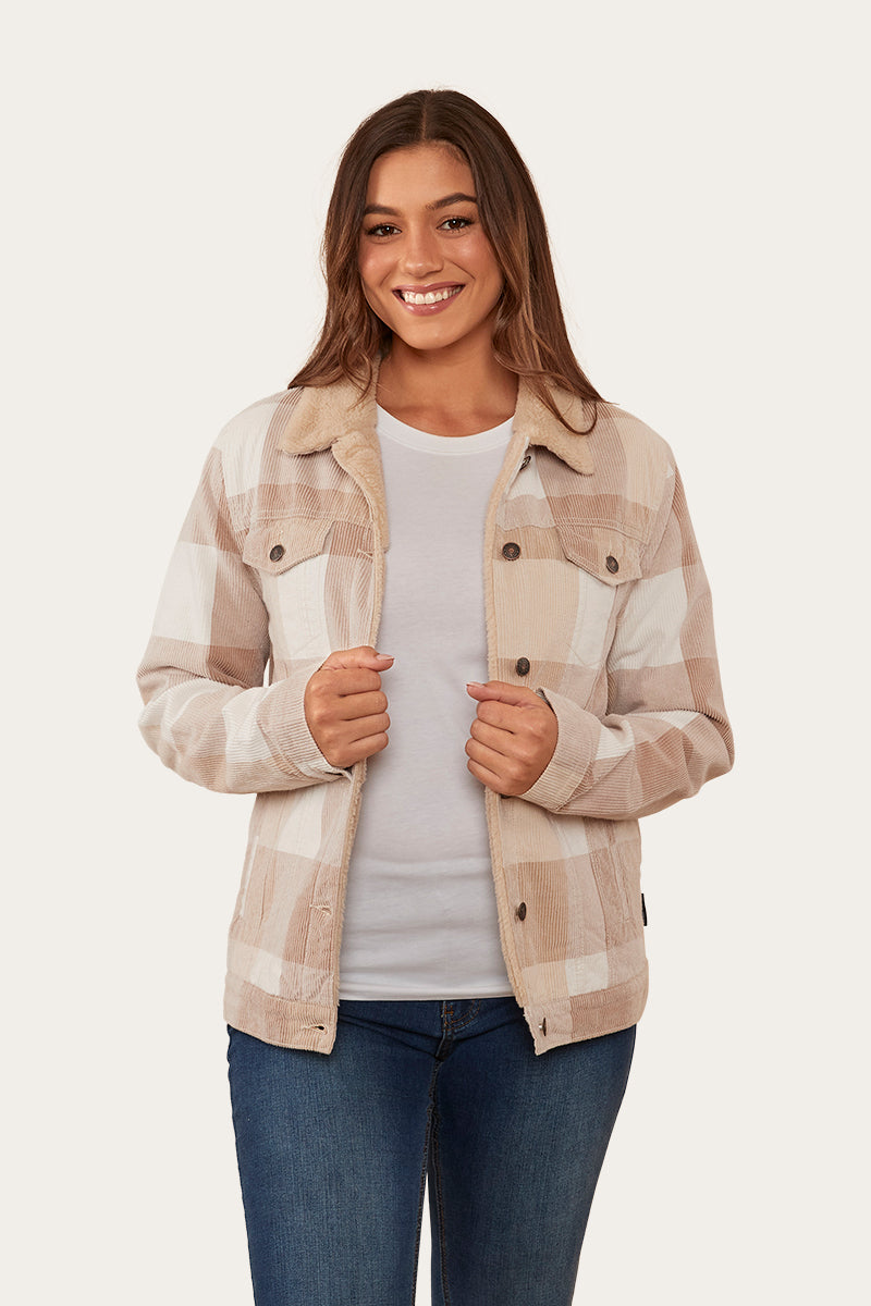 RINGERS WESTERN WOMEN'S KILLAWARRA CORDUROY JACKET_Woodsmoke