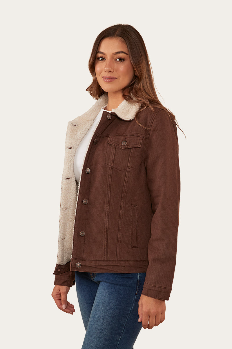 RINGERS WESTERN WOMEN'S PALMER JACKET - CHOCOLATE