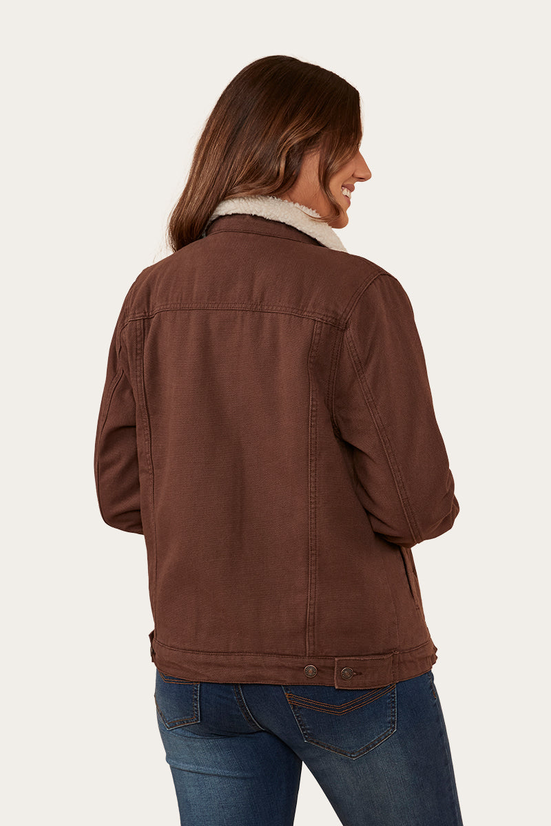 RINGERS WESTERN WOMEN'S PALMER JACKET - CHOCOLATE
