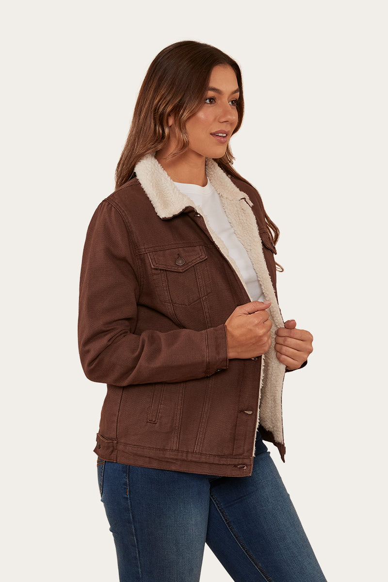 RINGERS WESTERN WOMEN'S PALMER JACKET - CHOCOLATE