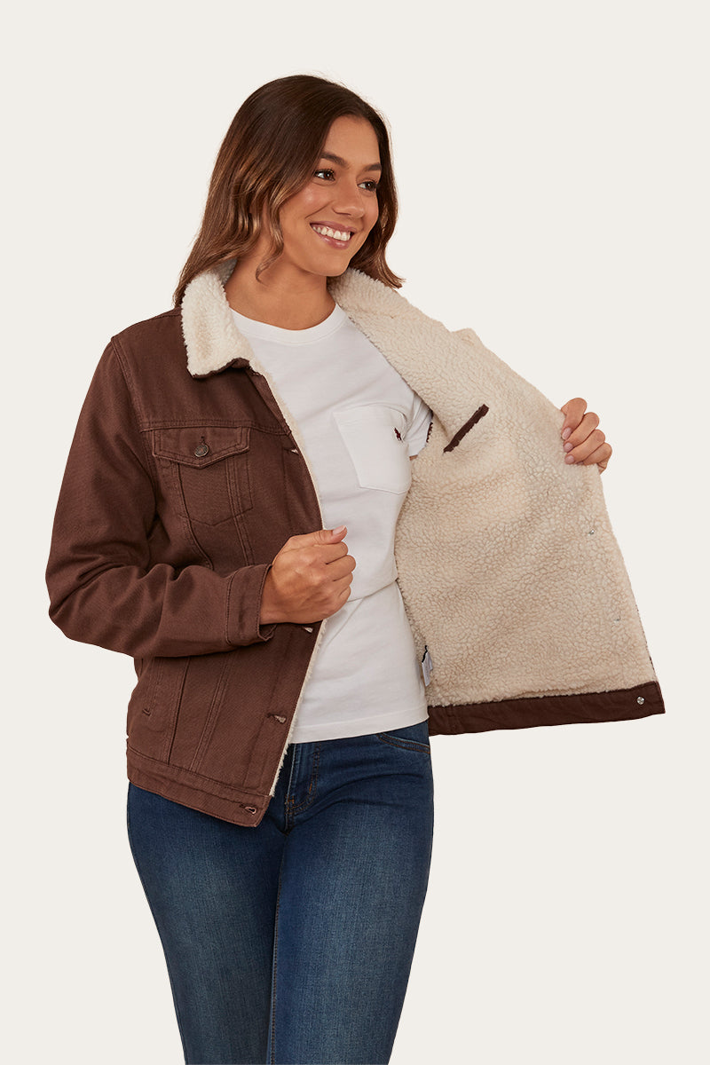 RINGERS WESTERN WOMEN'S PALMER JACKET - CHOCOLATE