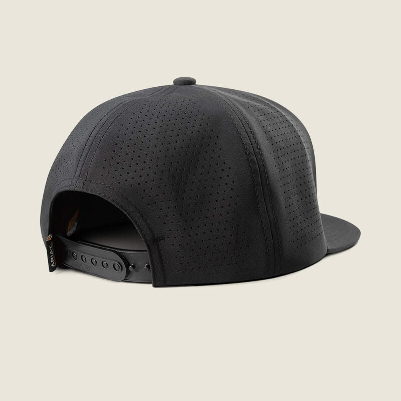 Ariat Work Cap Snapback Reflective Patch Black