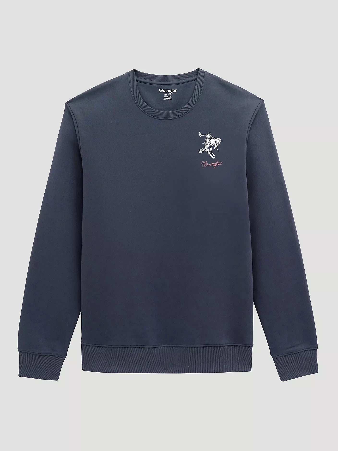 Wrangler Men's Bucking Rider Graphic Fleece Sweatshirt