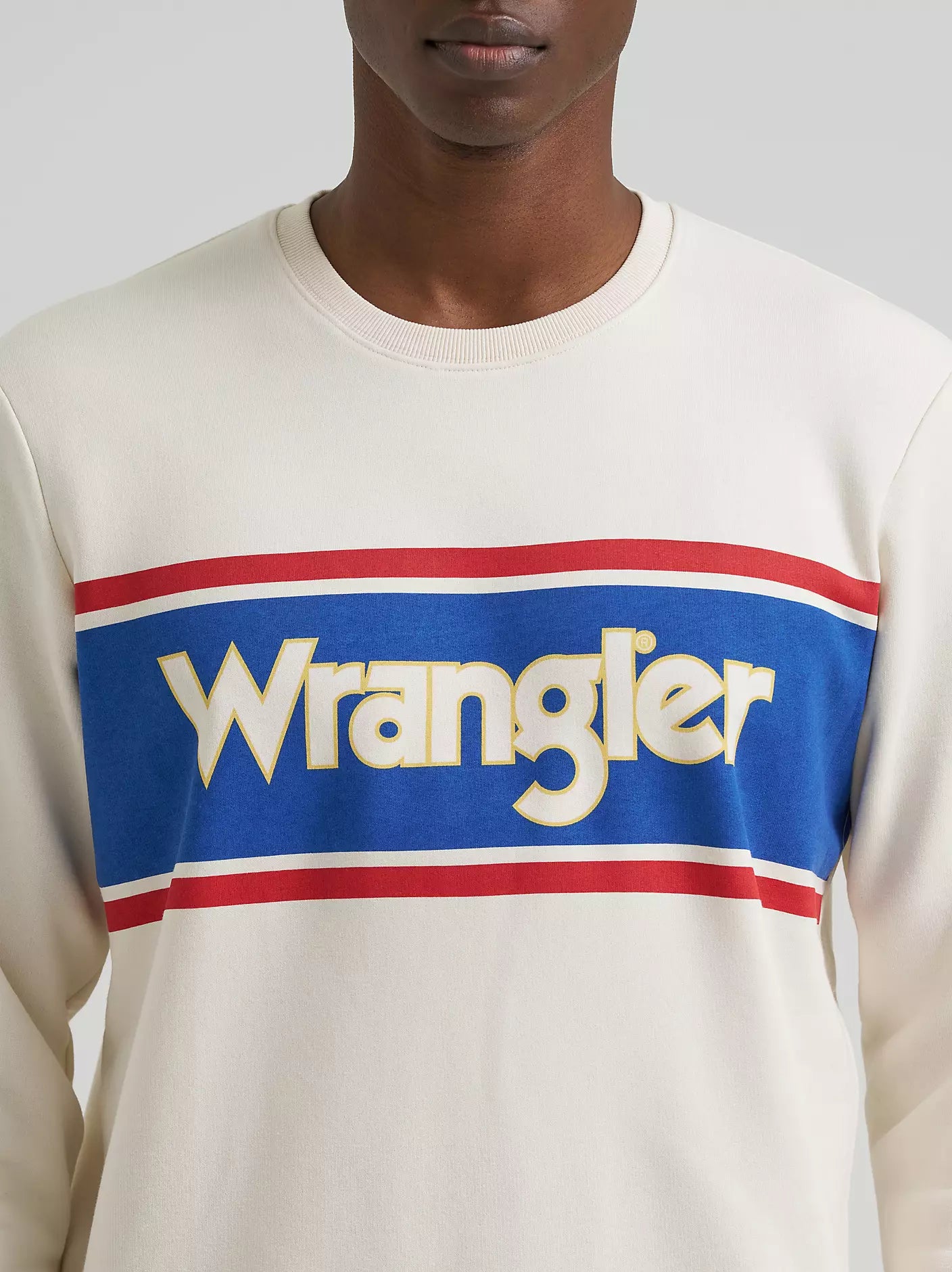Wrangler Men's Legacy Logo Graphic Fleece Sweatshirt