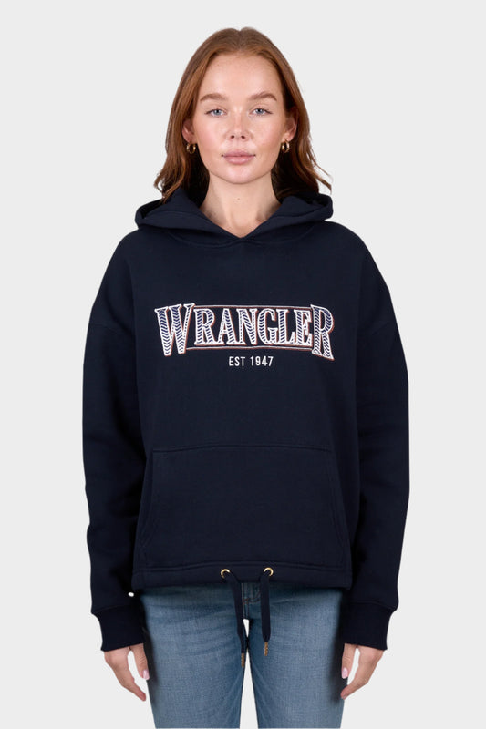 Wrangler Womens Sammy Hoodie - Dark Navy