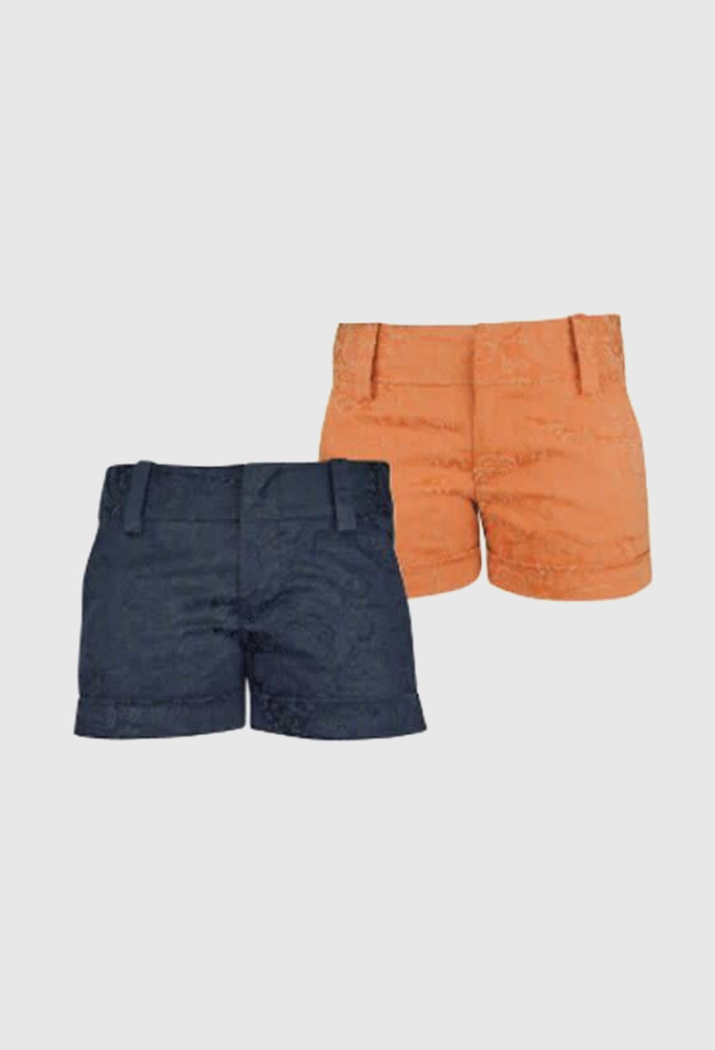 Wrangler Women's Terry Flocked Shorty Short - Tangerine