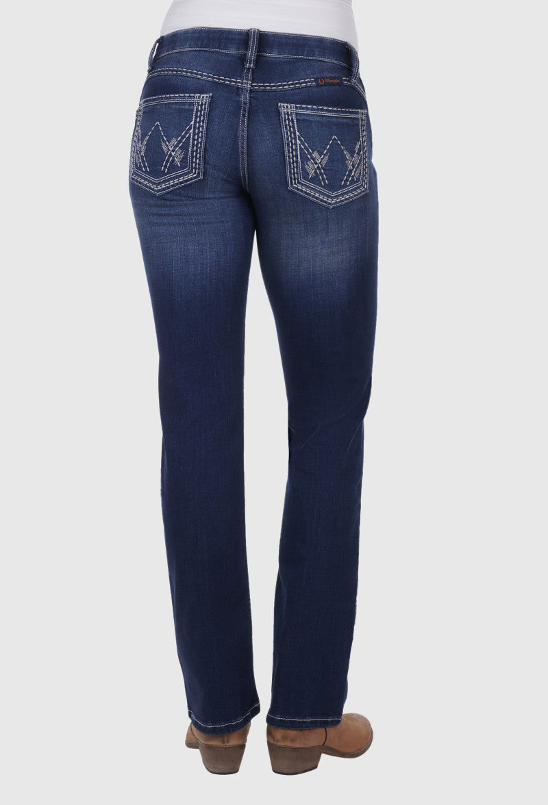 Wrangler Women's Ultimate Riding Jean Shiloh - 34 Leg