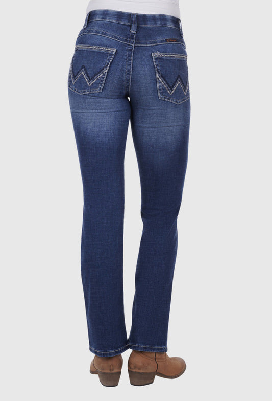 Wrangler Women's Ultimate Riding Jean Willow (Davis) 32 Leg