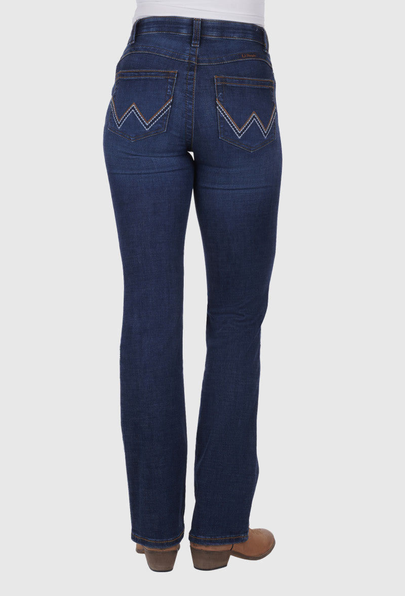 Wrangler Women's Ultimate Riding Jean Willow (Lovette) 34 Leg
