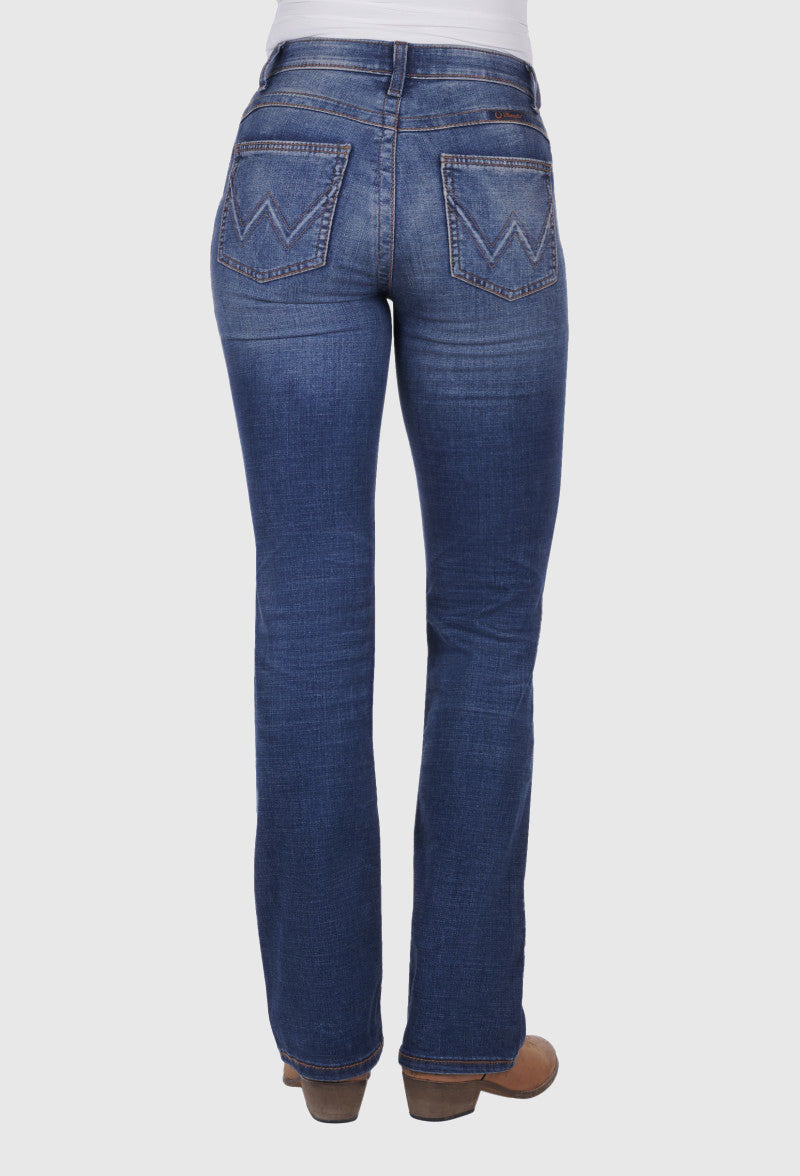 Wrangler Women's Ultimate Riding Jean Willow (Rebecca) 34 Leg