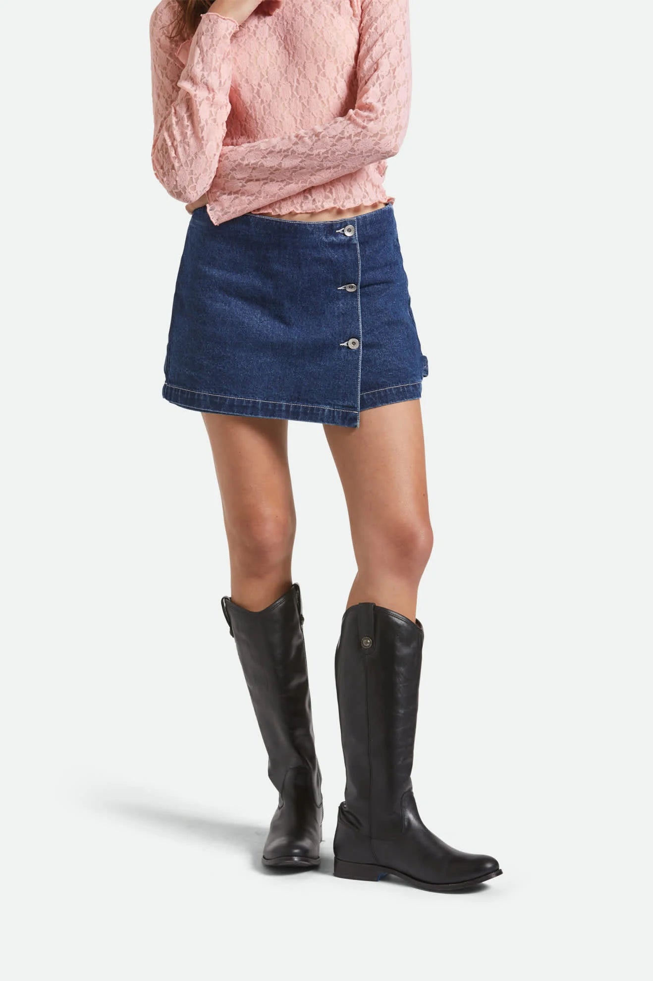 Brixton Women Wrap Skort - Denim