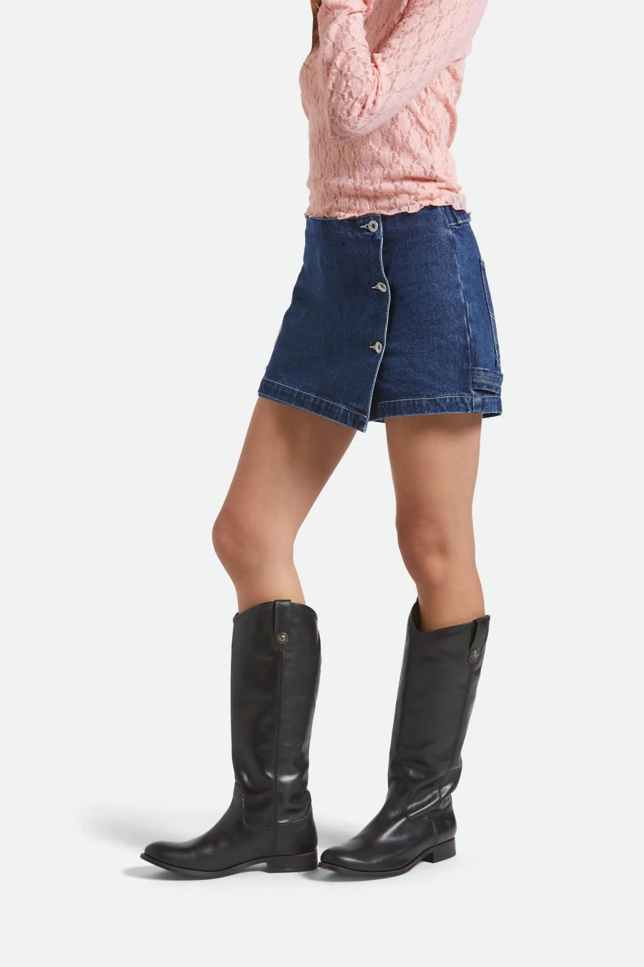 Brixton Women Wrap Skort - Denim