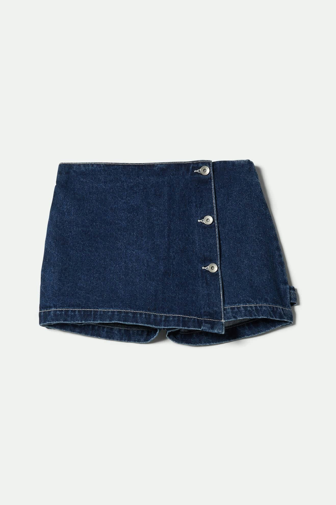 Brixton Women Wrap Skort - Denim