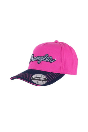 WRANGLER WMNS BESSIE TRUCKER CAP - PINK