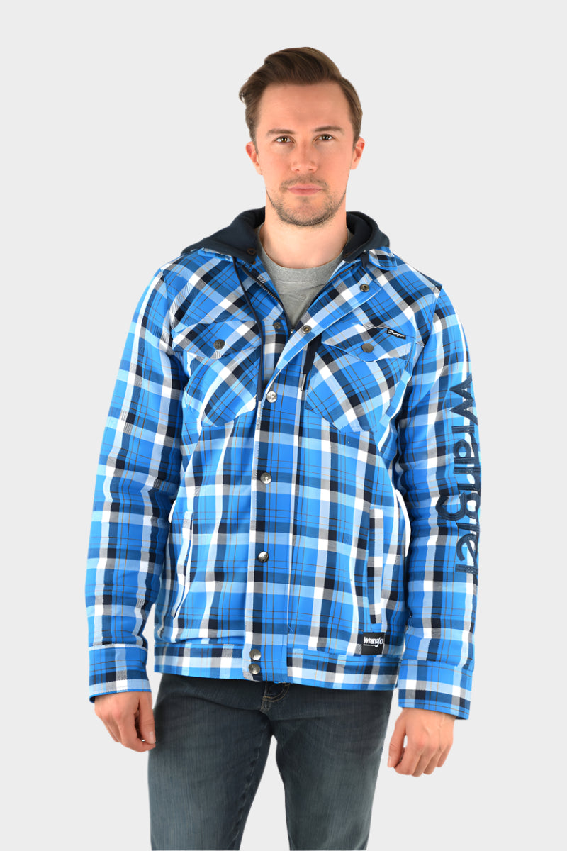 WRANGLER MELVILLE LOGO SHIRT JACKET