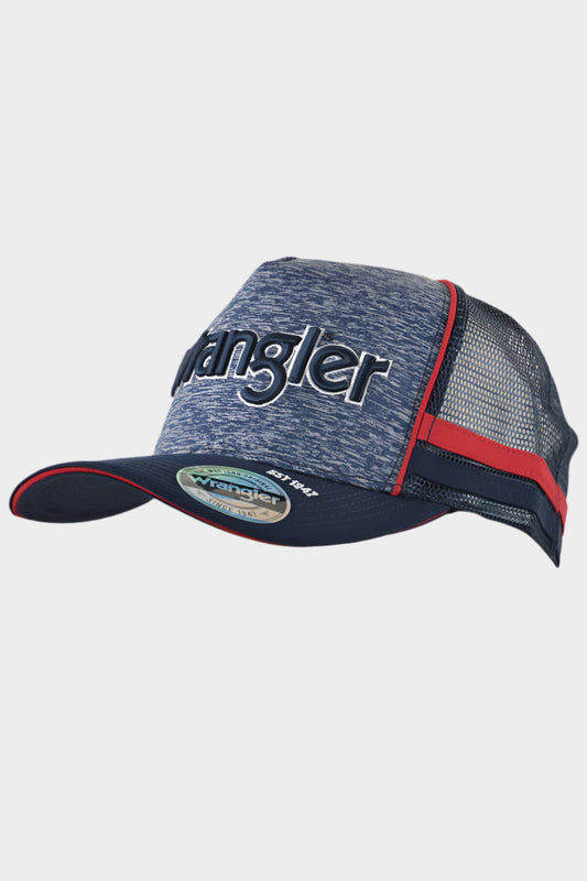 WRANGLER MEN'S JAKE SQ FRONT TRUCKER CAP