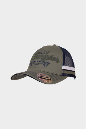 WRANGLER FARRELL TRUCKER CAP (CYPRESS)