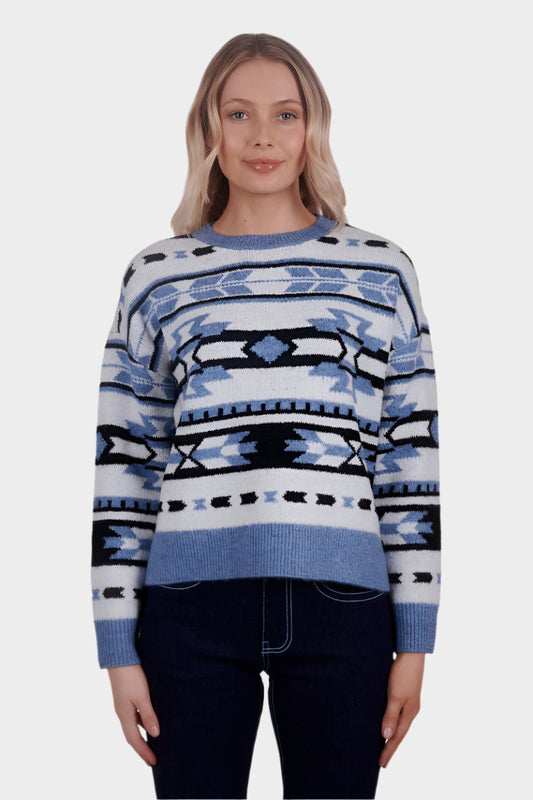 WRANGLER WOMENS GIGI KNITTED PULLOVER